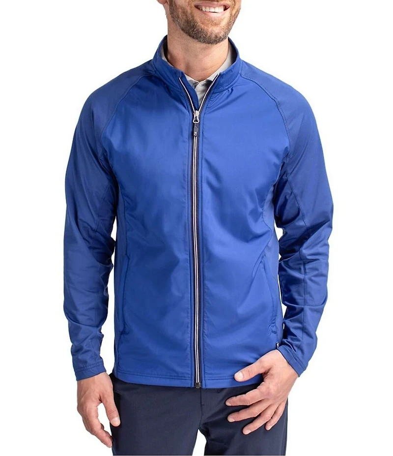 Cutter & Buck Big & Tall Adapt Eco Knit Stretch Full Zip Jacket