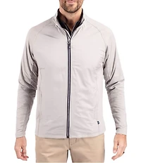 Cutter & Buck Big & Tall Adapt Eco Knit Stretch Full Zip Jacket