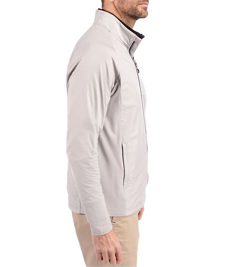 Cutter & Buck Big & Tall Adapt Eco Knit Stretch Full Zip Jacket