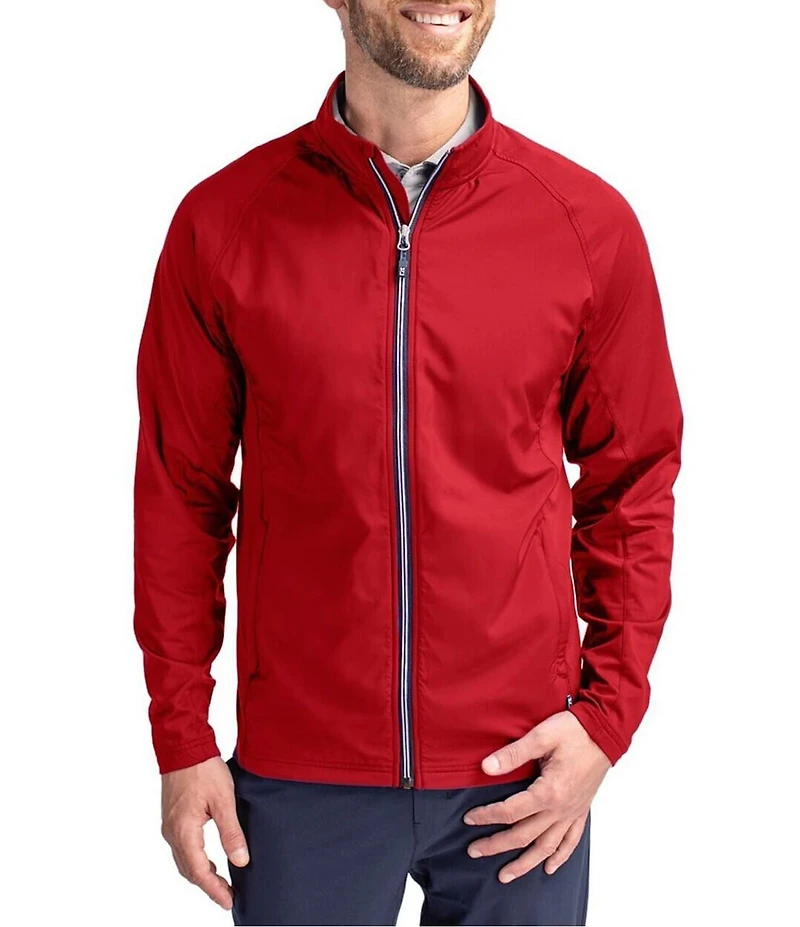 Cutter & Buck Big & Tall Adapt Eco Knit Stretch Full Zip Jacket