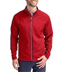 Cutter & Buck Big & Tall Adapt Eco Knit Stretch Full Zip Jacket
