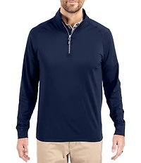 Cutter & Buck Big & Tall Adapt Quarter Zip Pullover