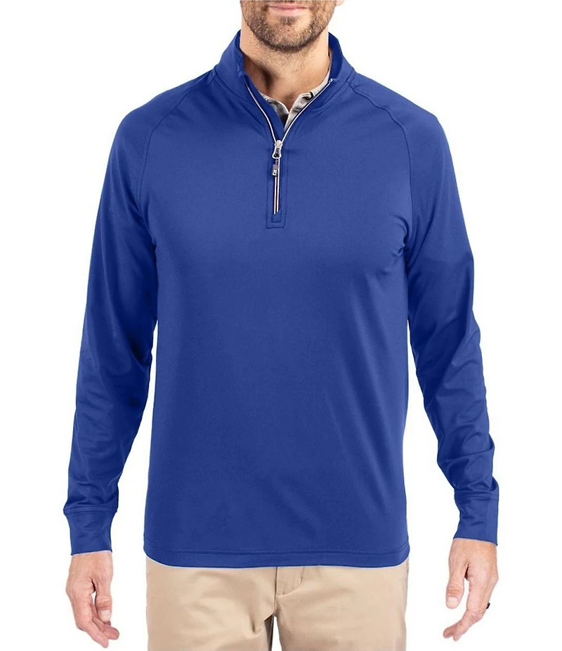Cutter & Buck Big & Tall Adapt Quarter Zip Pullover