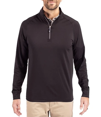 Cutter & Buck Big & Tall Adapt Quarter Zip Pullover