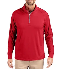 Cutter & Buck Big & Tall Adapt Quarter Zip Pullover