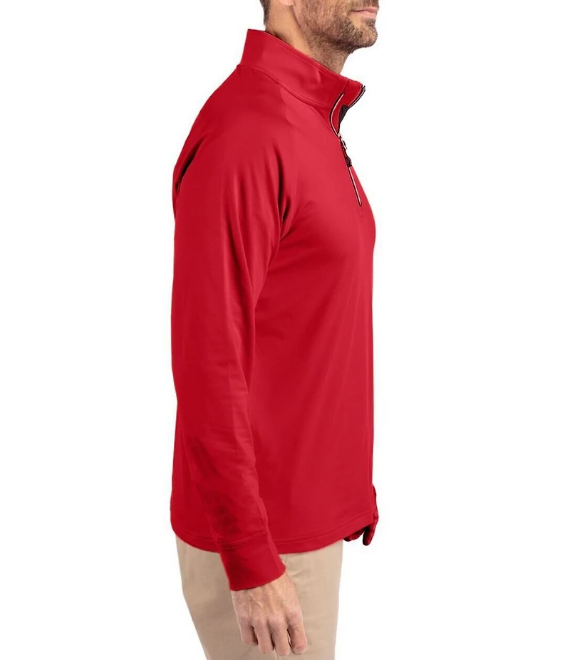 Cutter & Buck Big & Tall Adapt Quarter Zip Pullover