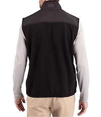 Cutter & Buck Big & Tall Cascade Eco Sherpa Full Zip Vest
