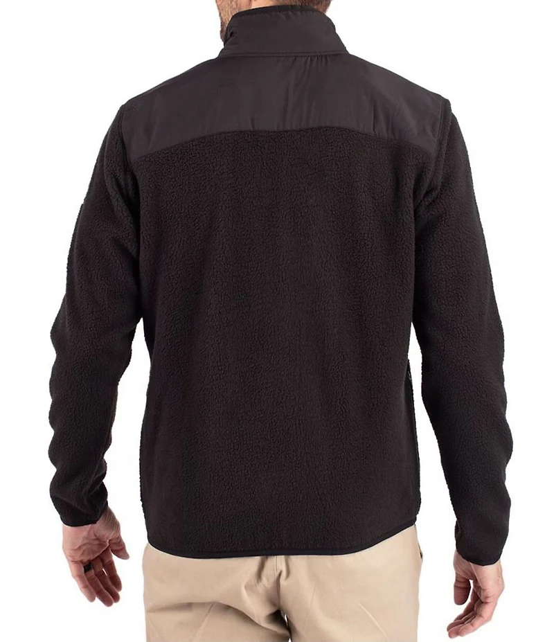 Cutter & Buck Big & Tall Cascade Sherpa Fleece Jacket
