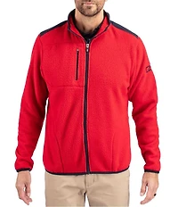 Cutter & Buck Big & Tall Cascade Sherpa Fleece Jacket