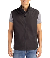 Cutter & Buck Big & Tall Charter Eco Water Resistant Packable Full Zip Vest