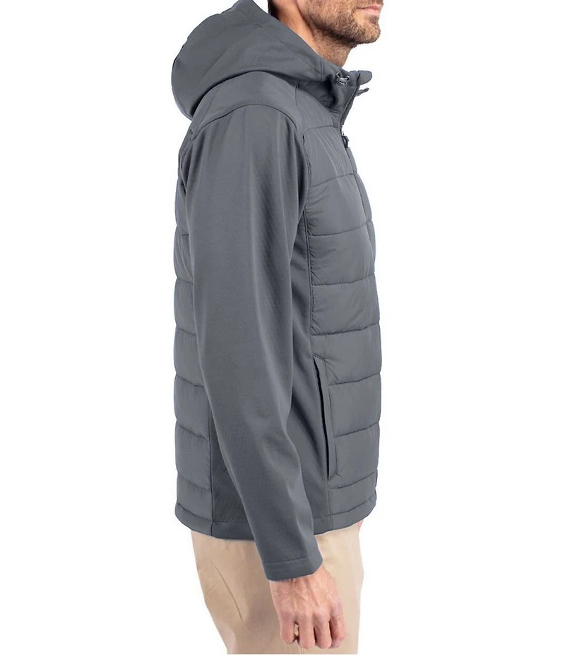 Cutter & Buck Big & Tall Evoke Eco Hybrid Full Zip Jacket