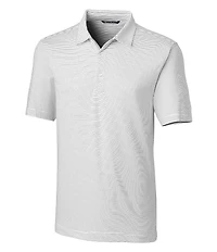 Cutter & Buck Big & Tall Forge Polo Pencil Stripe Performance Stretch Short-Sleeve Polo Shirt