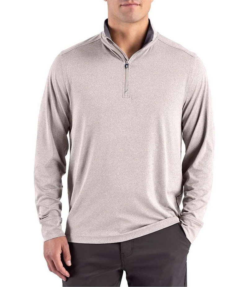Cutter & Buck Big & Tall Forge Recycled Quarter Zip Pullover