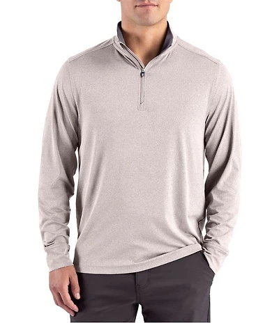 Cutter & Buck Big & Tall Forge Recycled Quarter Zip Pullover