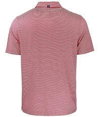 Cutter & Buck Big & Tall Performance Stretch Forge Eco Double Stripe Short Sleeve Polo Shirt