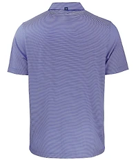 Cutter & Buck Big & Tall Performance Stretch Forge Eco Double Stripe Short Sleeve Polo Shirt