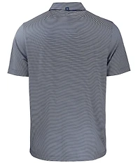 Cutter & Buck Big & Tall Performance Stretch Forge Eco Double Stripe Short Sleeve Polo Shirt