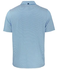 Cutter & Buck Big & Tall Performance Stretch Forge Eco Double Stripe Short Sleeve Polo Shirt