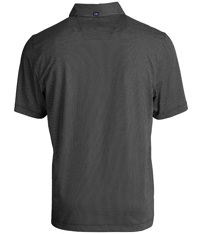 Cutter & Buck Big & Tall Performance Stretch Forge Eco Symmetry Print Sleeve Polo Shirt
