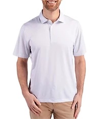 Cutter & Buck Big & Tall Performance Stretch Forge Eco Symmetry Print Sleeve Polo Shirt
