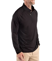 Cutter & Buck Big & Tall Prospect Featherlight Stretch Quarter Zip Pullover