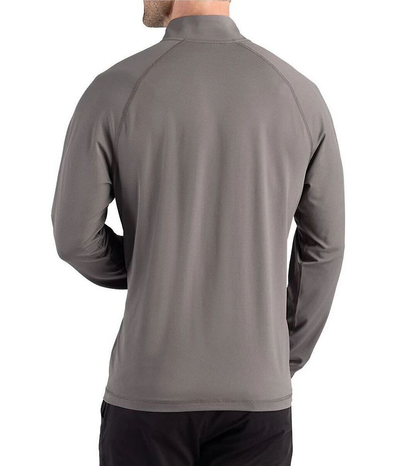 Cutter & Buck Big & Tall Prospect Featherlight Stretch Quarter Zip Pullover