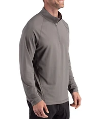 Cutter & Buck Big & Tall Prospect Featherlight Stretch Quarter Zip Pullover