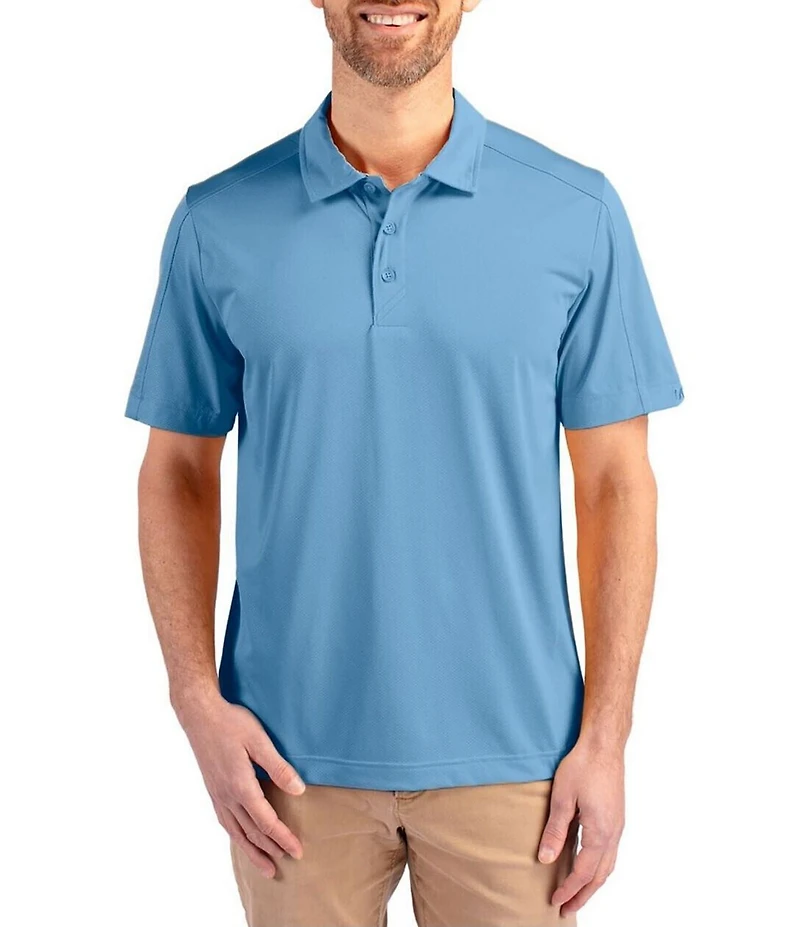 Cutter & Buck Big & Tall Prospect Textured Performance Stretch Short Sleeve Polo Shirt