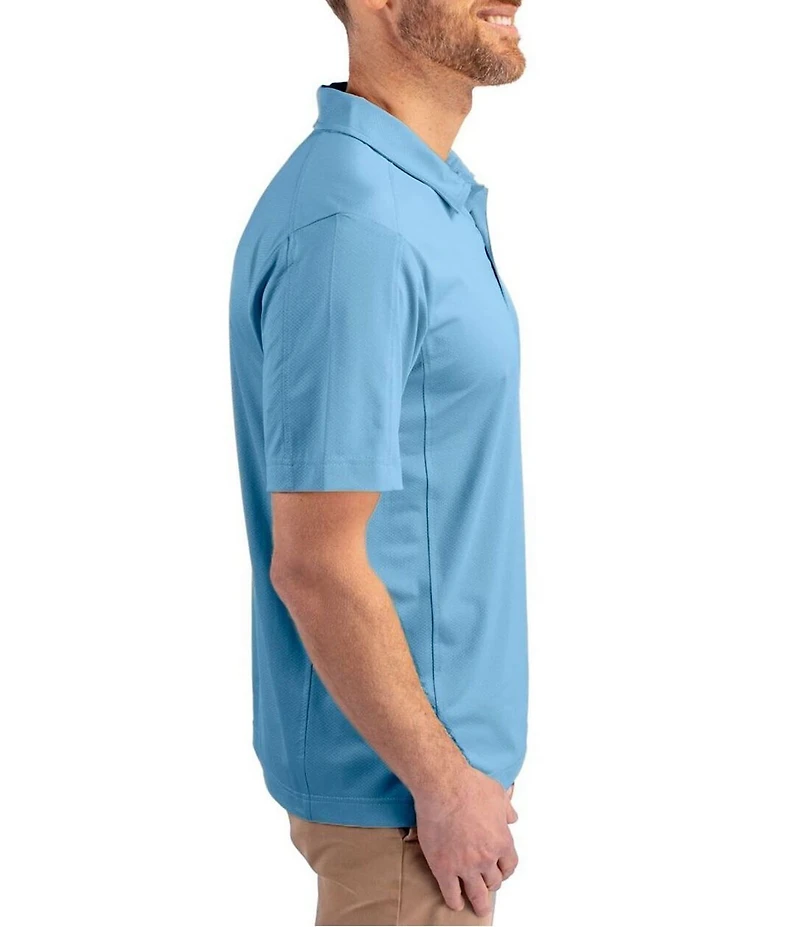 Cutter & Buck Big & Tall Prospect Textured Performance Stretch Short Sleeve Polo Shirt