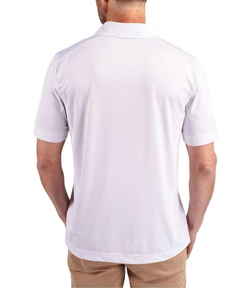 Cutter & Buck Big & Tall Prospect Textured Performance Stretch Short Sleeve Polo Shirt