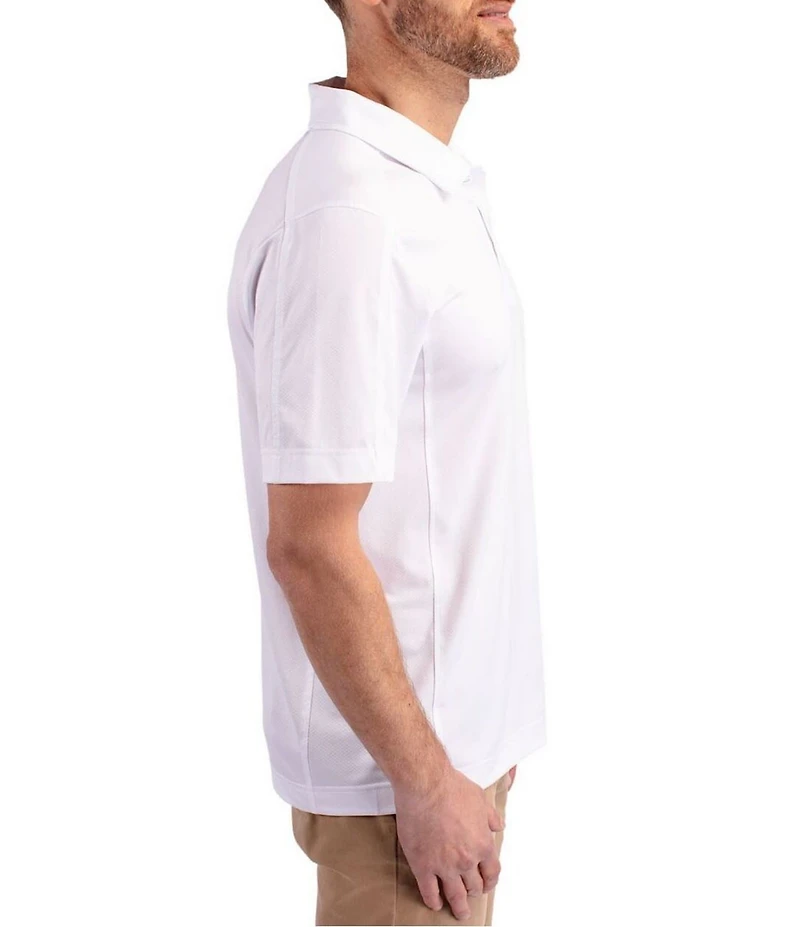 Cutter & Buck Big & Tall Prospect Textured Performance Stretch Short Sleeve Polo Shirt