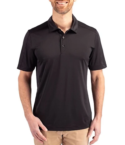 Cutter & Buck Big & Tall Prospect Textured Performance Stretch Short Sleeve Polo Shirt