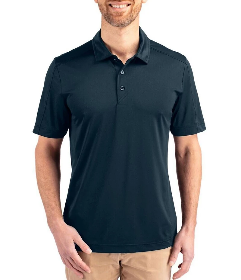 Cutter & Buck Big & Tall Prospect Textured Performance Stretch Short Sleeve Polo Shirt