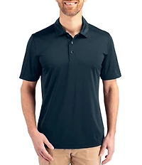 Cutter & Buck Big & Tall Prospect Textured Performance Stretch Short Sleeve Polo Shirt