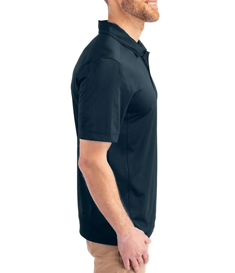 Cutter & Buck Big & Tall Prospect Textured Performance Stretch Short Sleeve Polo Shirt