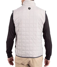Cutter & Buck Big & Tall Rainier Packable Full-Zip Insulated Puffer Vest