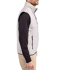 Cutter & Buck Big & Tall Rainier Packable Full-Zip Insulated Puffer Vest