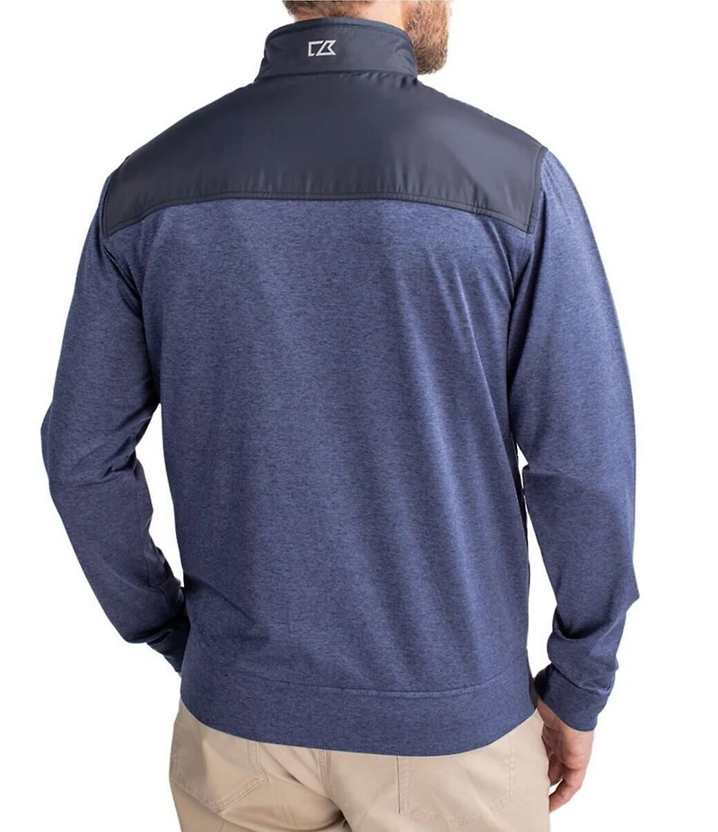 Cutter & Buck Big & Tall Stealth Performance Stretch Full-Zip Jacket