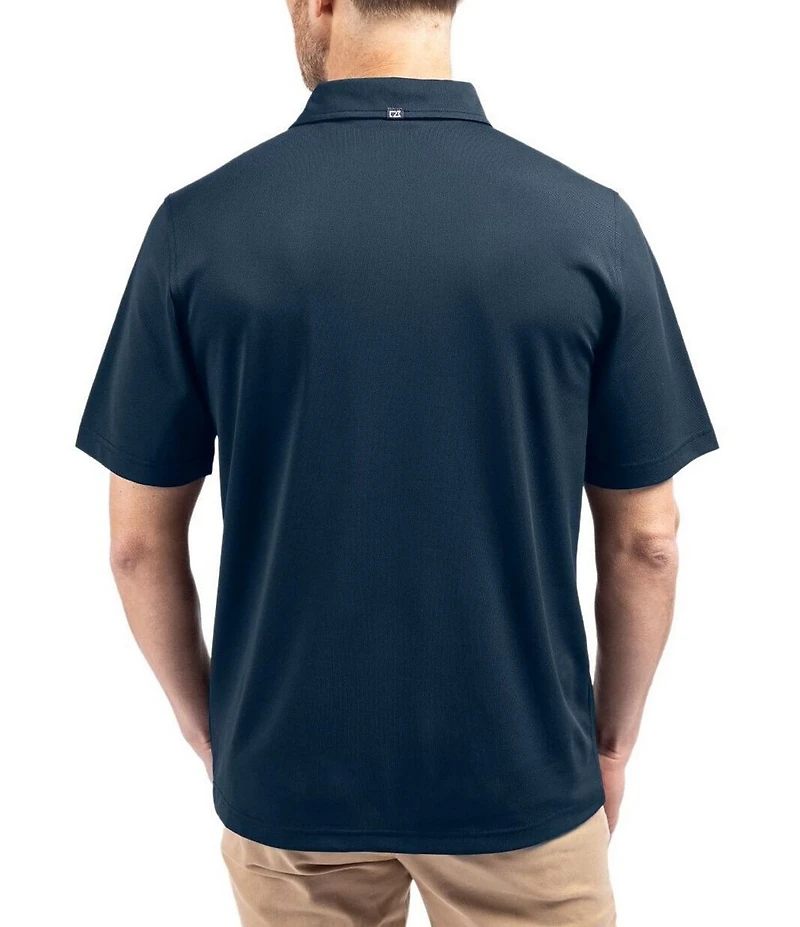 Cutter & Buck Big & Tall Virtue Eco Pique Performance Stretch Short-Sleeve Recycled Materials Polo Shirt