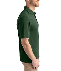 Cutter & Buck Big & Tall Virtue Eco Pique Performance Stretch Short-Sleeve Recycled Materials Polo Shirt