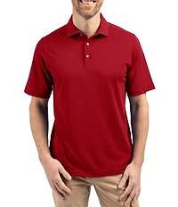 Cutter & Buck Big & Tall Virtue Eco Pique Performance Stretch Short-Sleeve Recycled Materials Polo Shirt