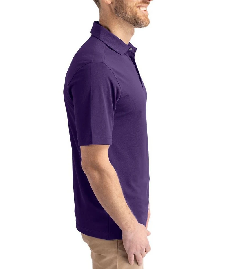 Cutter & Buck Big & Tall Virtue Eco Pique Performance Stretch Short-Sleeve Recycled Materials Polo Shirt