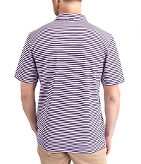 Cutter & Buck Big & Tall Virtue Eco Pique Stripe Short Sleeve Polo Shirt