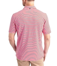 Cutter & Buck Big & Tall Virtue Eco Pique Stripe Short Sleeve Polo Shirt