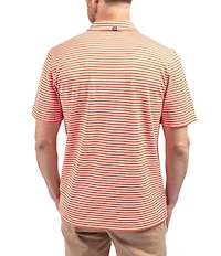 Cutter & Buck Big & Tall Virtue Eco Pique Stripe Short Sleeve Polo Shirt