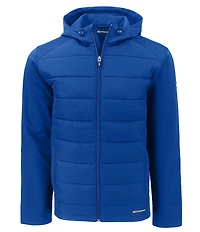 Cutter & Buck Evoke Hybrid Eco Soft-Shell Recycled Hooded Jacket