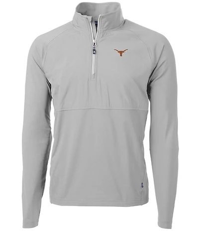 Cutter & Buck NCAA Big 12 Adapt Eco Knit Stretch Hybrid Quarter-Zip Pullover