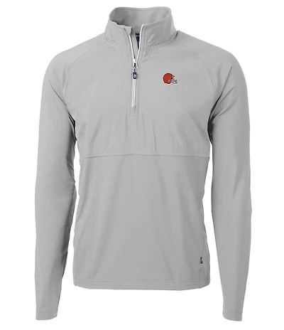 Cutter & Buck NFL AFC Adapt Eco Knit Stretch Hybrid Quarter-Zip Pullover