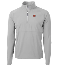 Cutter & Buck NFL AFC Adapt Eco Knit Stretch Hybrid Quarter-Zip Pullover