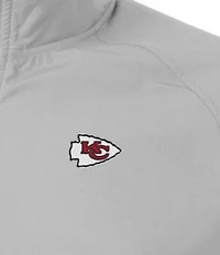 Cutter & Buck NFL AFC Adapt Eco Knit Stretch Hybrid Quarter-Zip Pullover